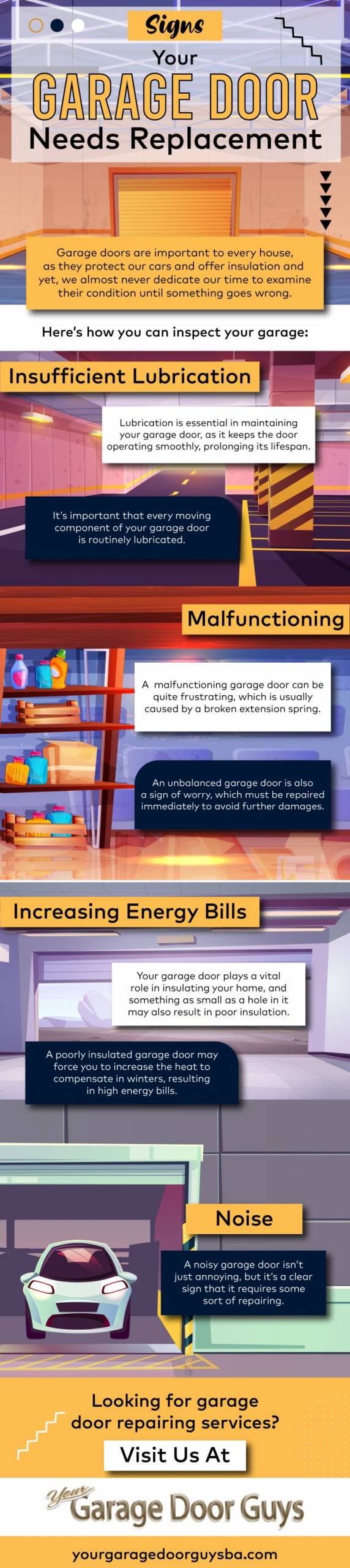 Signs your garage door needs replacement