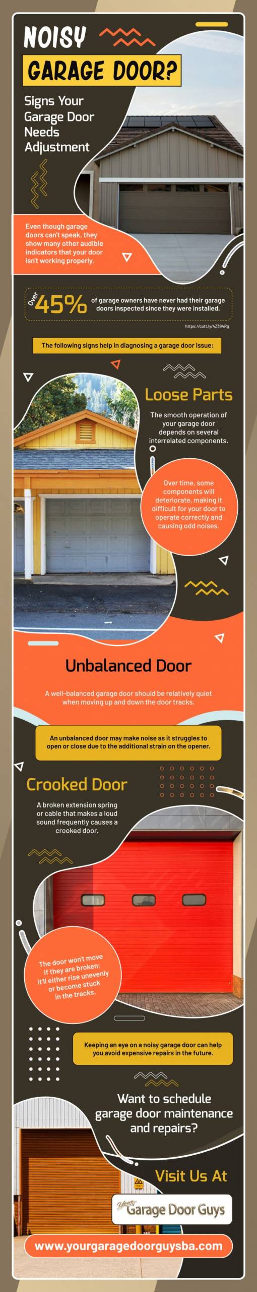 Noisy Garage Door? Sign Your Garage Door Needs Adjustment