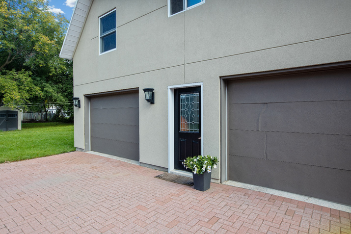  Beige Garage Door