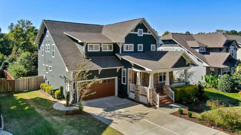 brown garage door