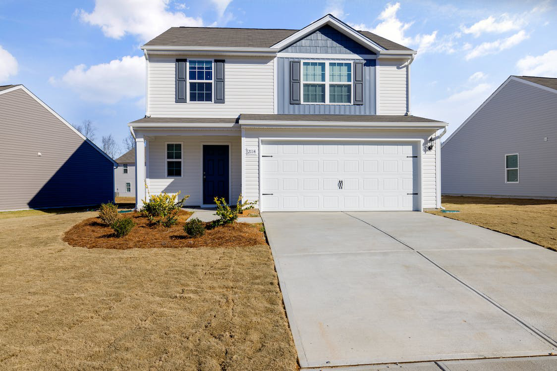 White Garage Door